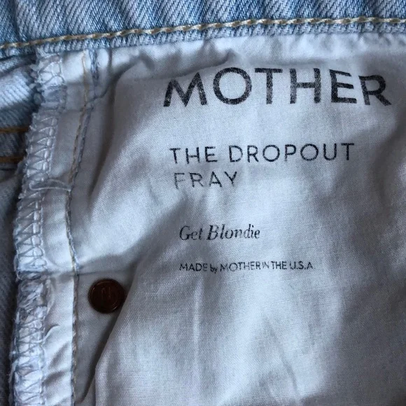 Super destroyed! MOTHER The Dropout Fray sz 26 - Picture 5 of 8